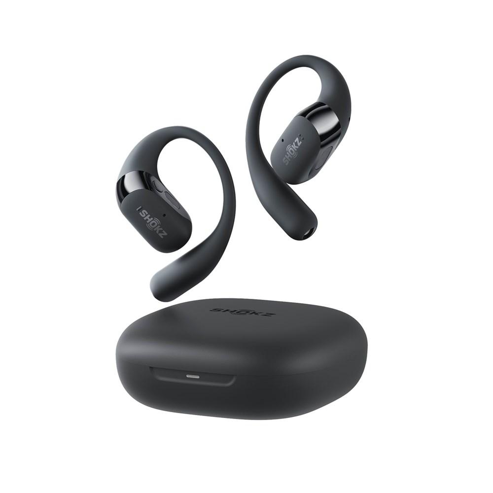 Shokz OpenFit 2 open-ear ørepropper med clips uden bøjle bag nakken