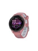Garmin Forerunner 265S i 42 mm og lys pink med silikonerem