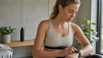 Pulskurve der viser fedtforbrændingszonen under træning
