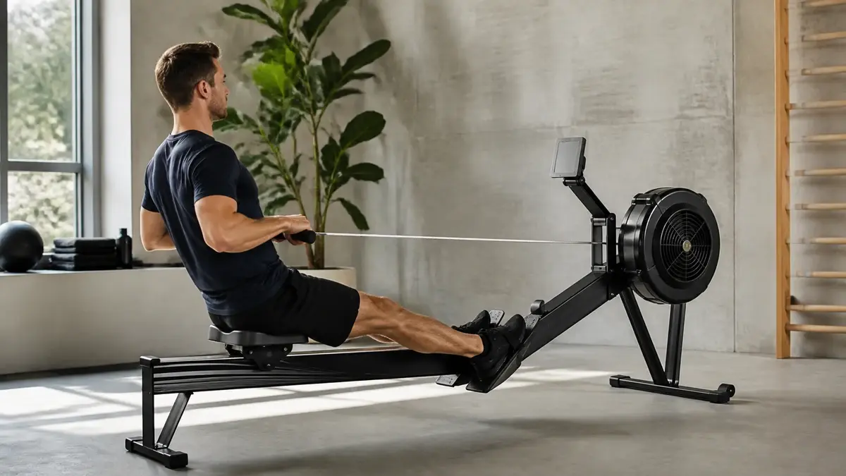 Concept 2 romaskine med luftmodstand