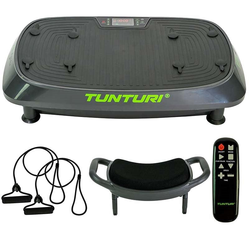 Advanced Vibrationstræner fra Sportsbuddy med 6 programmer og håndtag