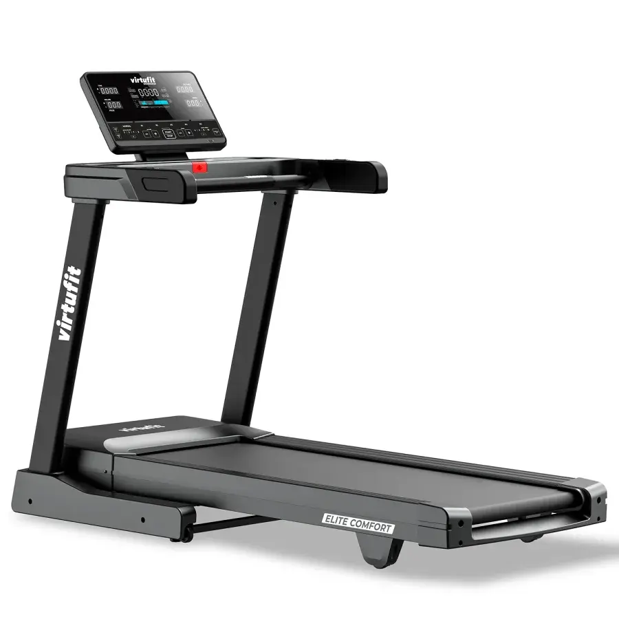 VirtuFit Elite Comfort løbebånd med stort LED-display og sammenklappelig ramme