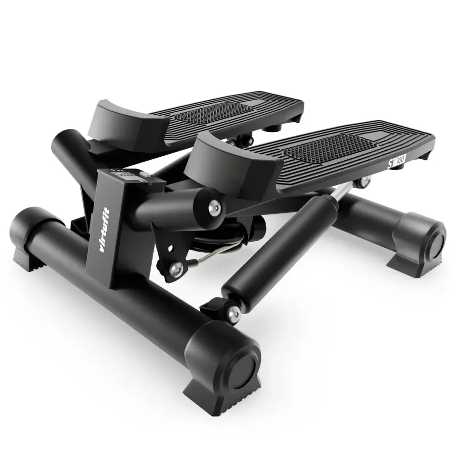 VirtuFit ST10 2-i-1 stepper med modstandskabler og træningscomputer